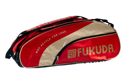 3 compartment racket Pro Bag red